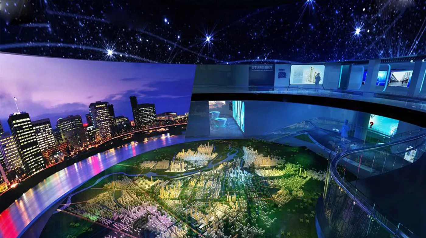 數(shù)字沙盤(pán)盡展城市發(fā)展藍(lán)圖