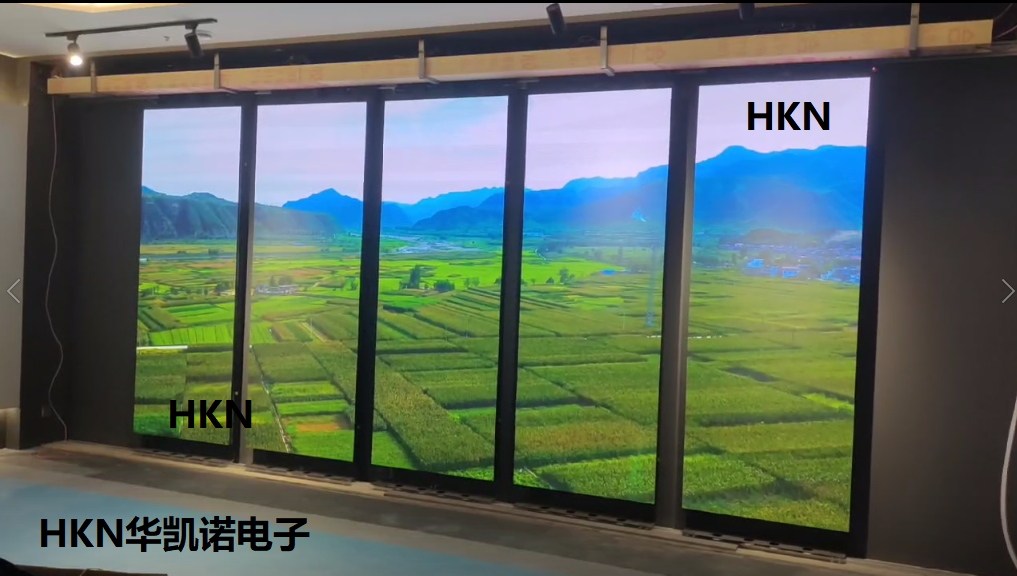 五聯(lián)開合屏