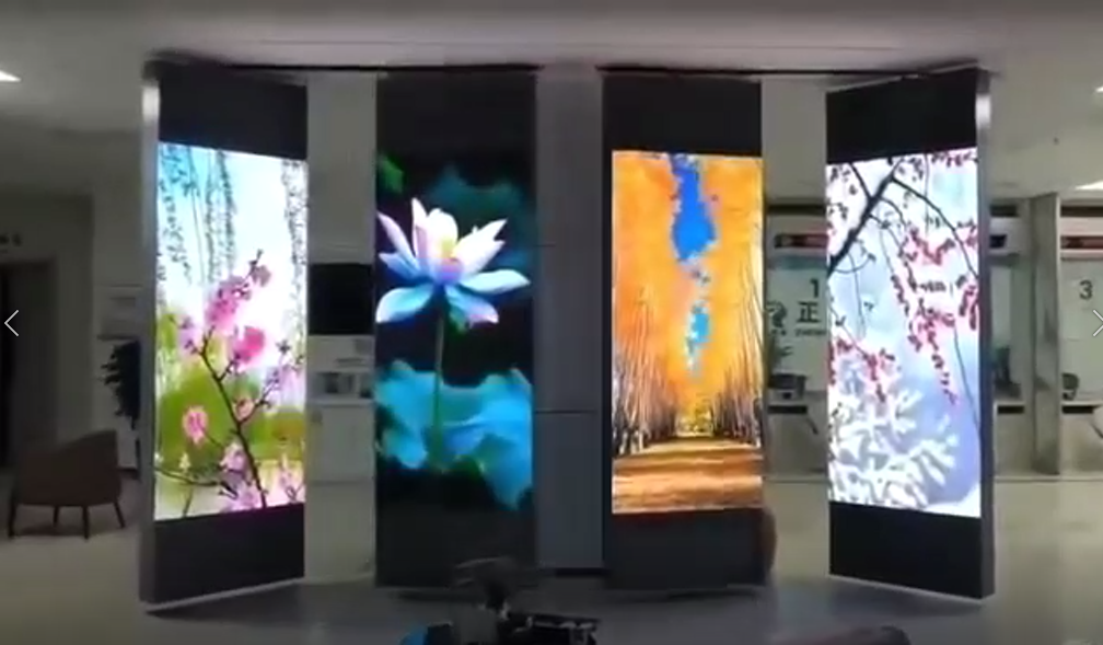 旋轉(zhuǎn)加開合四聯(lián)屏