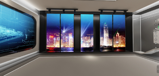 五聯(lián)開合旋轉(zhuǎn)屏