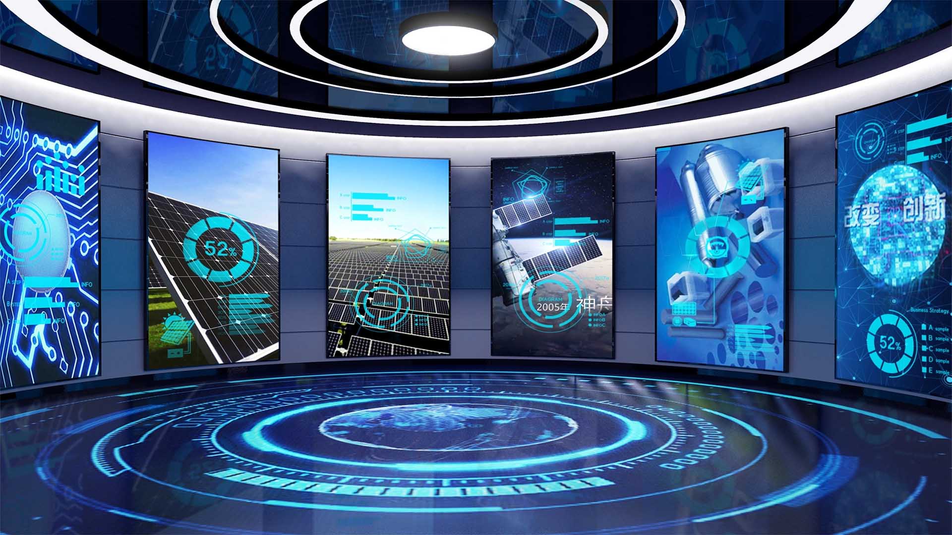 多屏聯(lián)動式滑軌